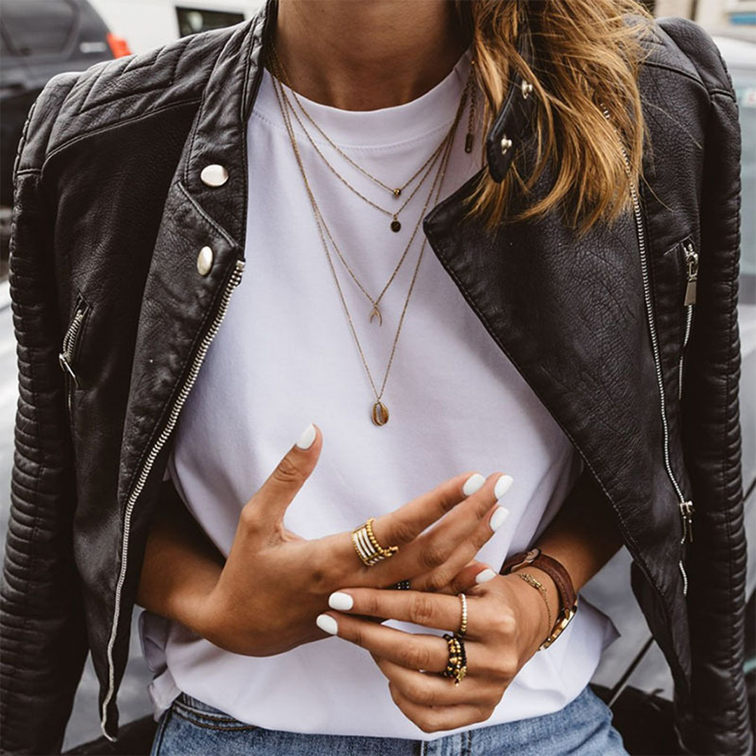 AVALON - Veste d'été en cuir pour femmes
