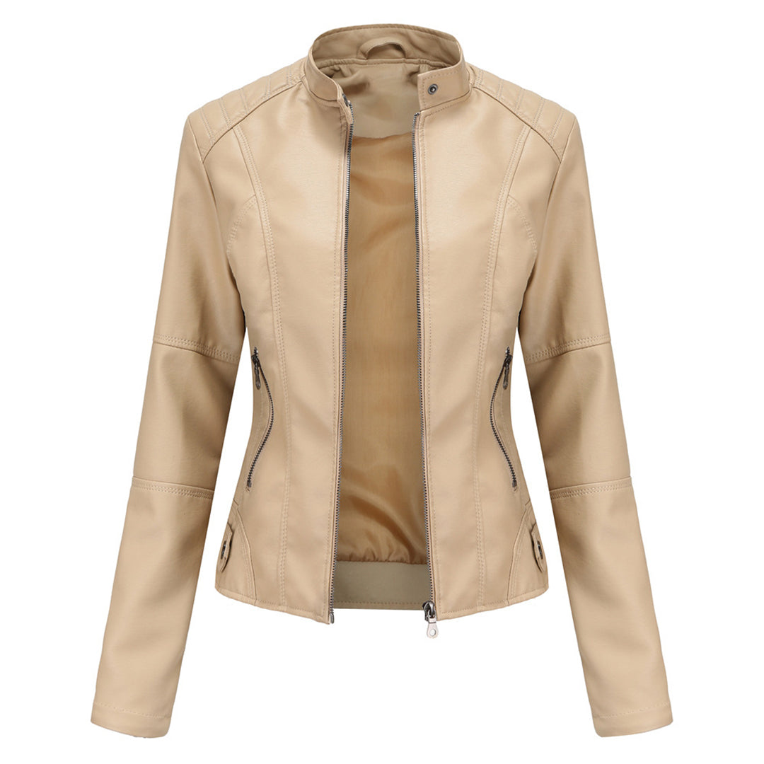 Milena - Élégante Veste d'Été en Cuir