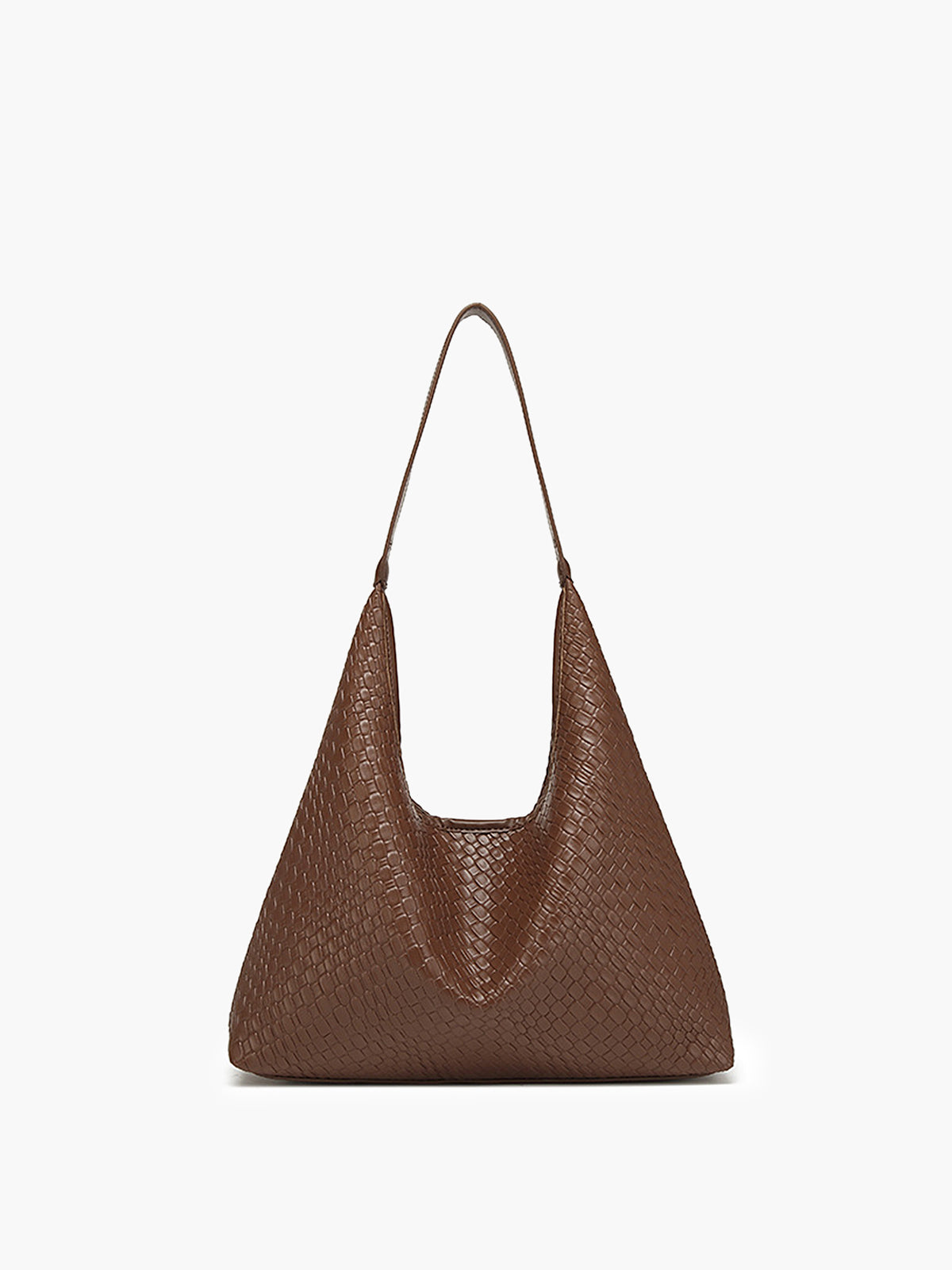 Grand Sac Bandoulière Tissé à Capacité Élevée