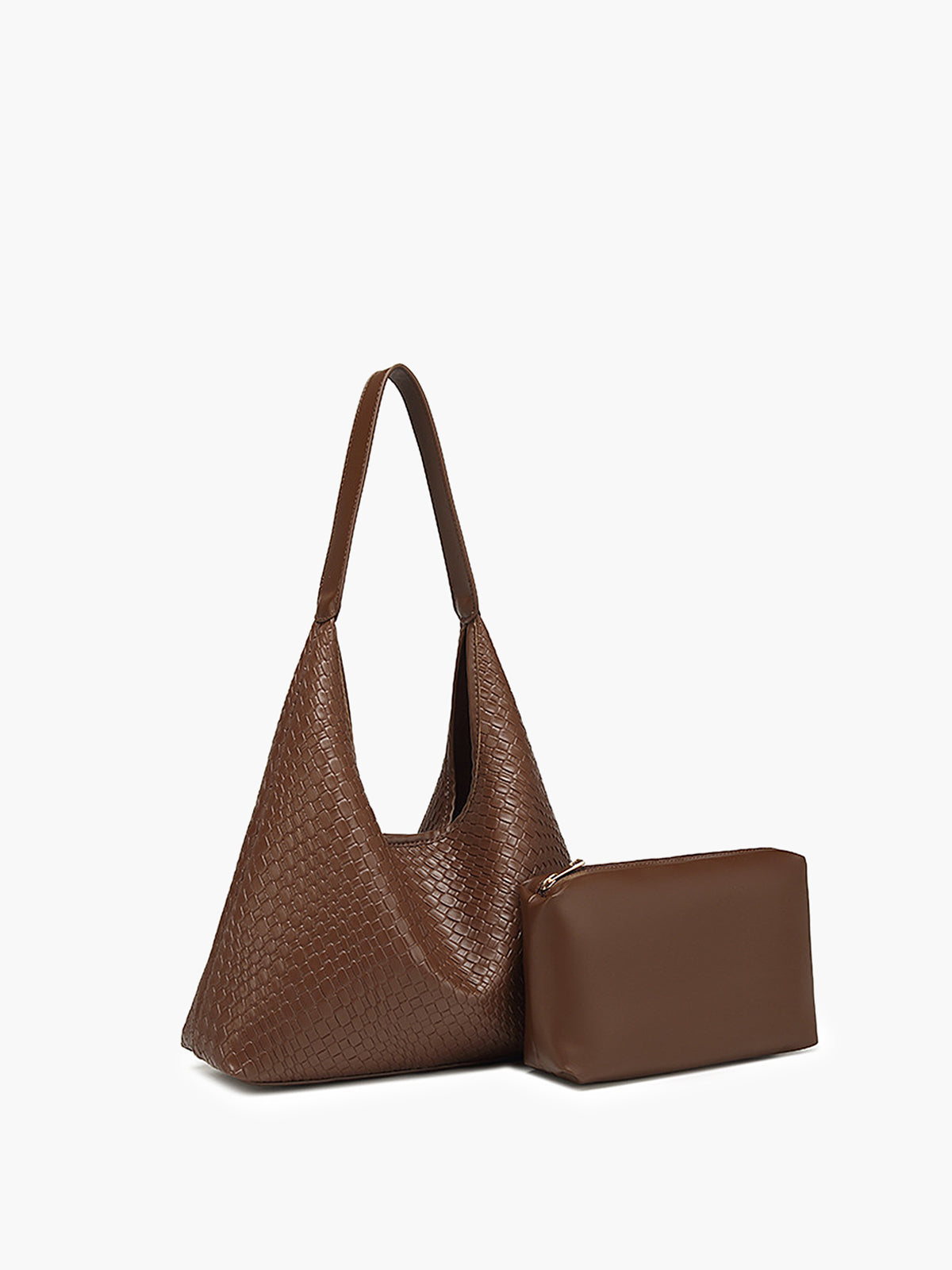 Grand Sac Bandoulière Tissé à Capacité Élevée
