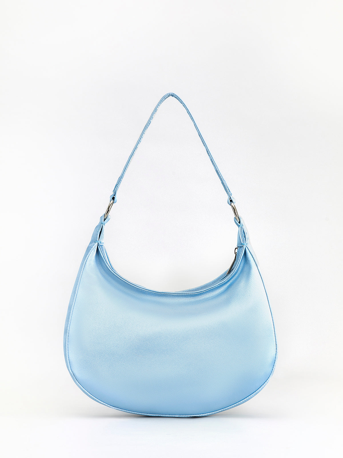 Sac à croissants 3D à fermeture éclair et motif floral