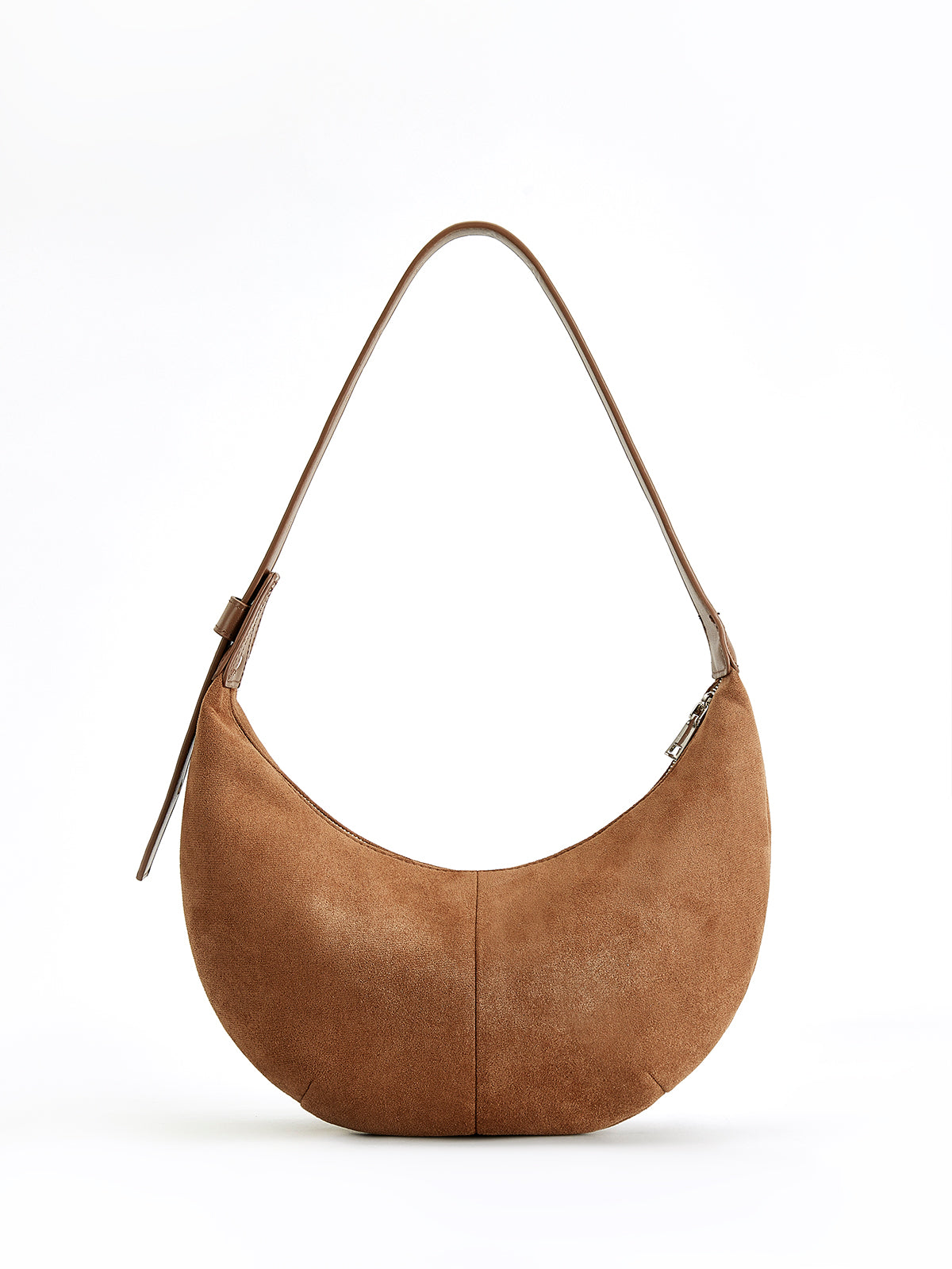 Vintage Sac Croissant à Boucle Souple