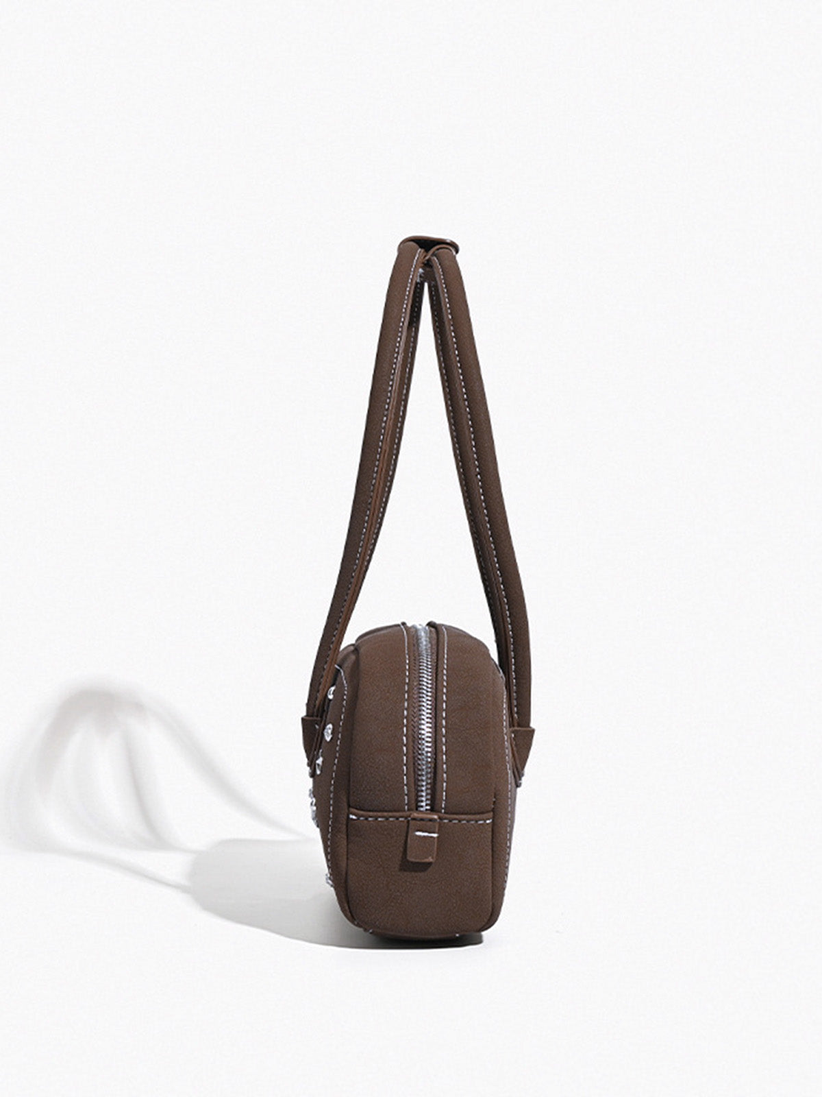 Sac à main en strass avec poignée supérieure