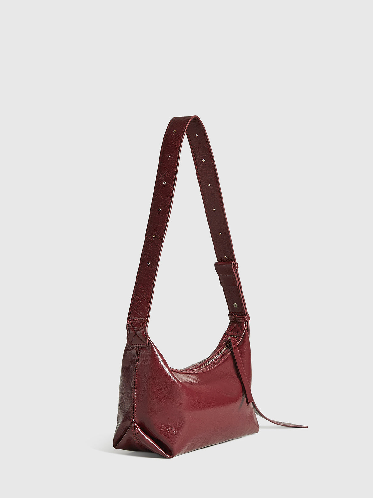 Sac avec fermeture éclair et sangle réglable
