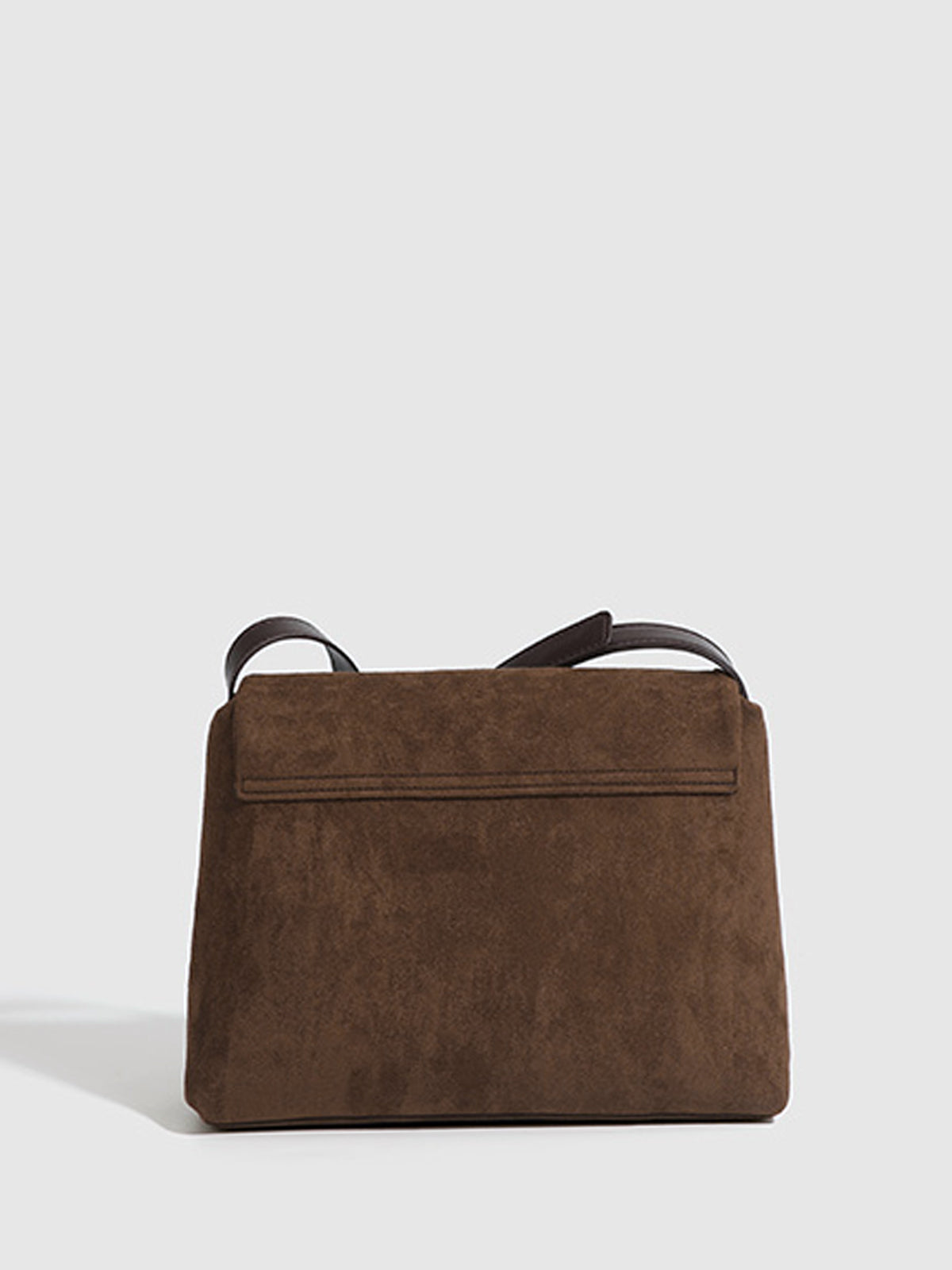 Vintage Shoulder Bag with Buckle