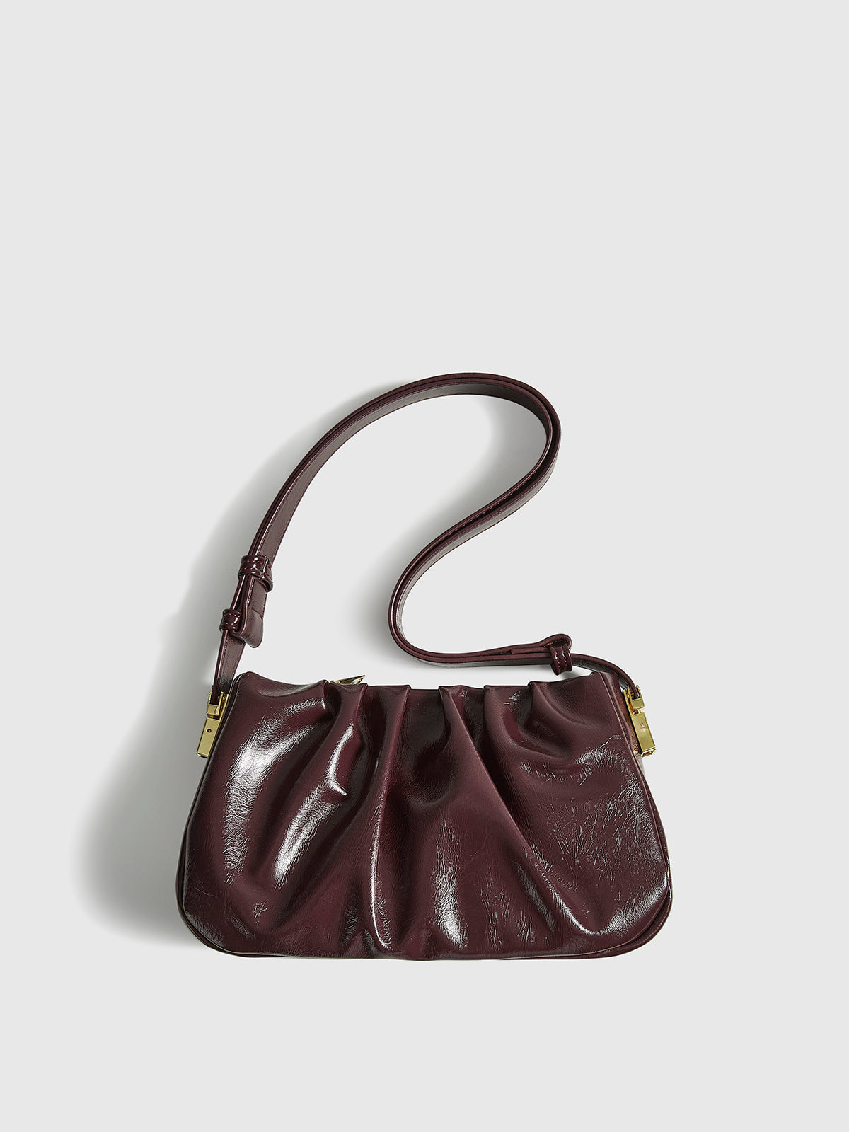 Sac à épaule rétro plissé