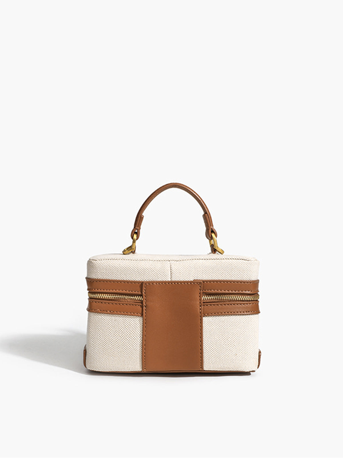 Bicolore Sac Bandoulière Zippé