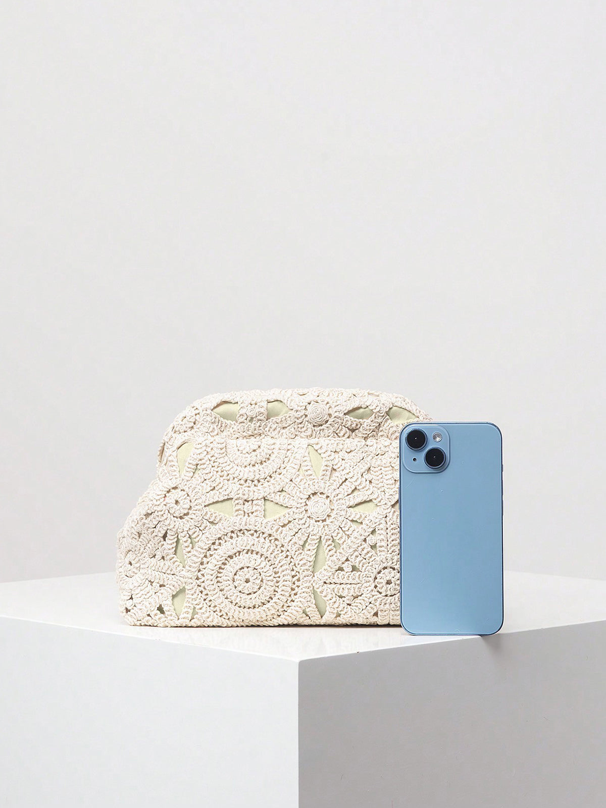 Crochet Lace Clutch