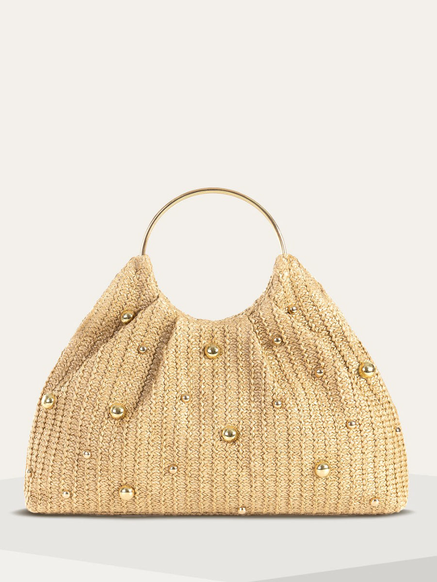 Perlé Crochet Hobo Bag