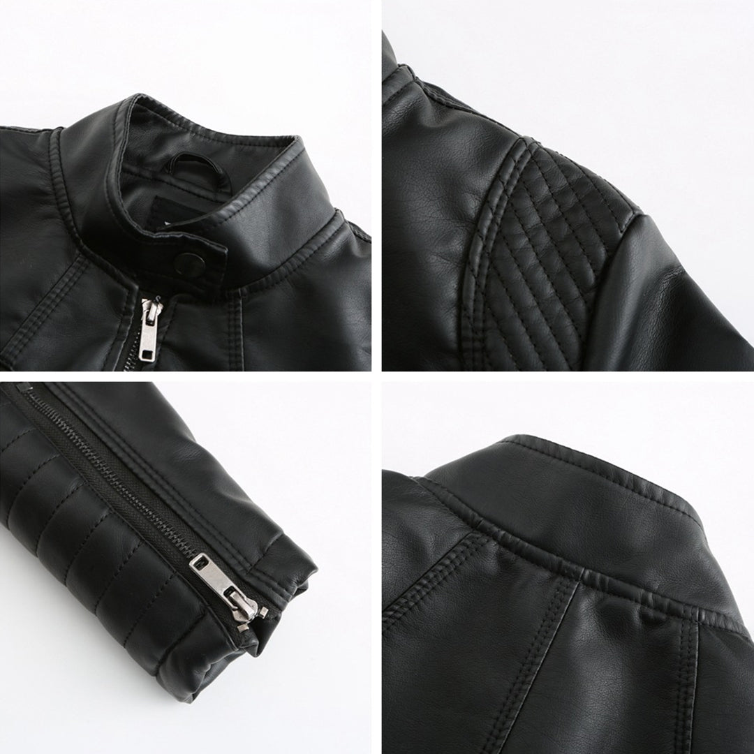 MARIJA - Élégante Veste d'Été en Cuir