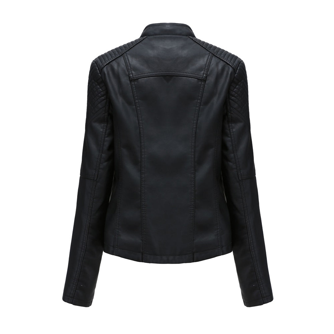 MARIE - Élégante Veste d'Été en Cuir
