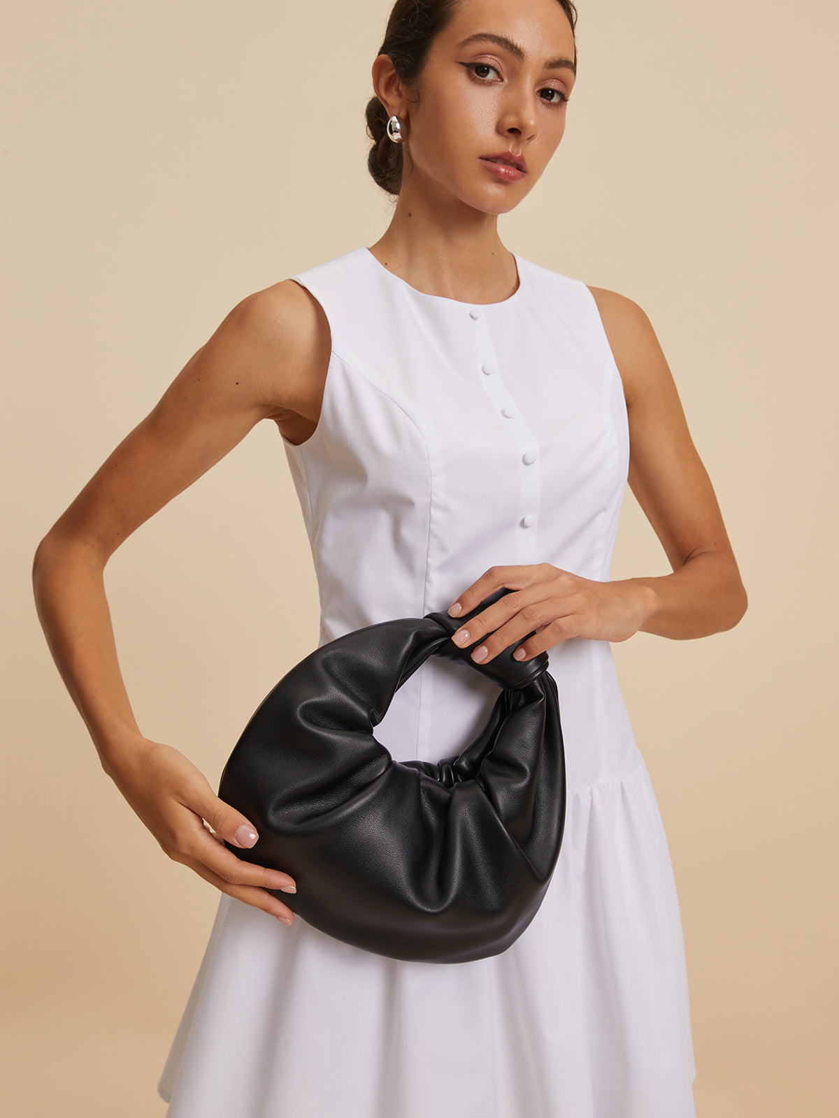 Sac Croissant à Ruché Noué
