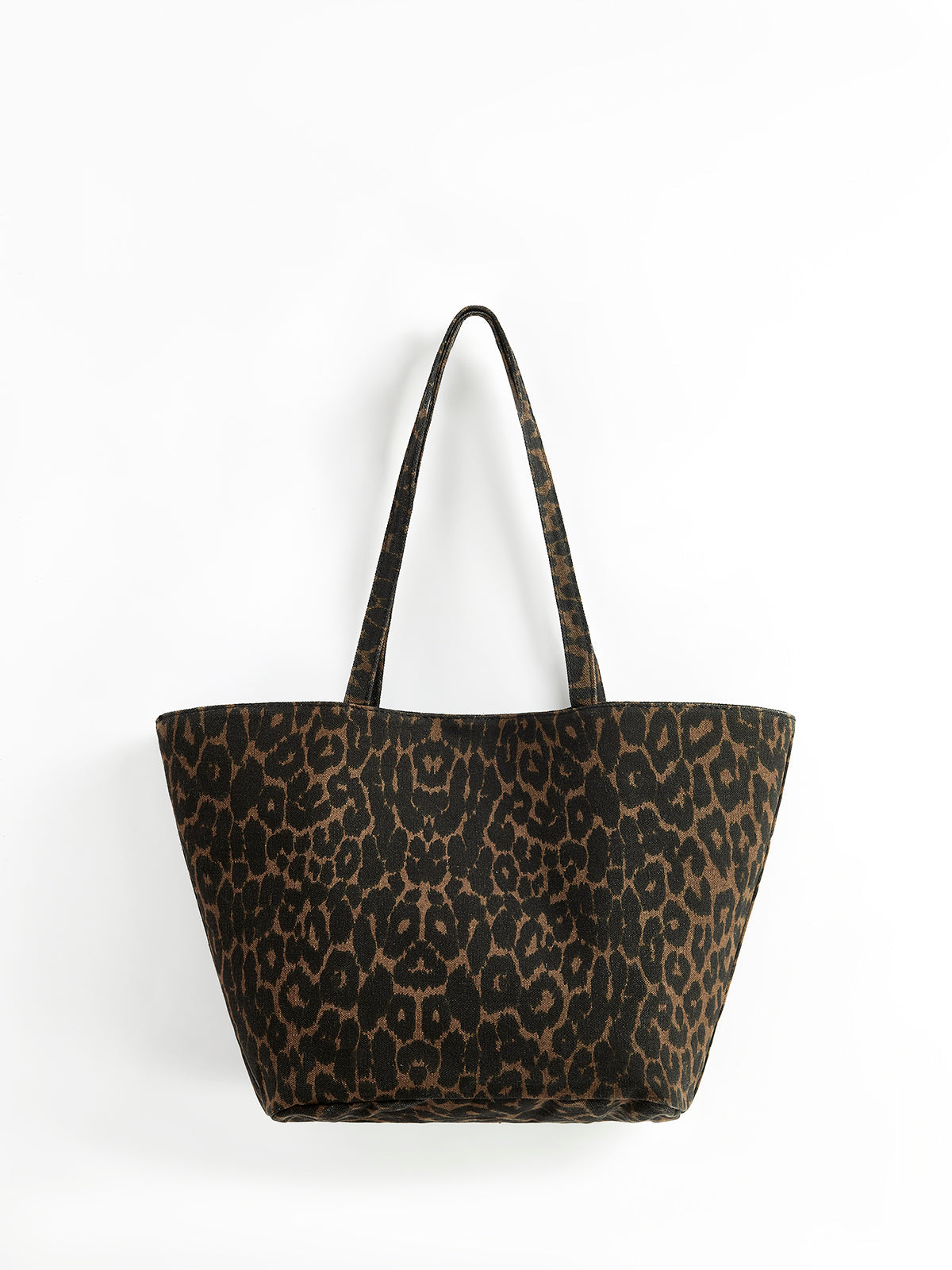 Sac à bandoulière motif léopard