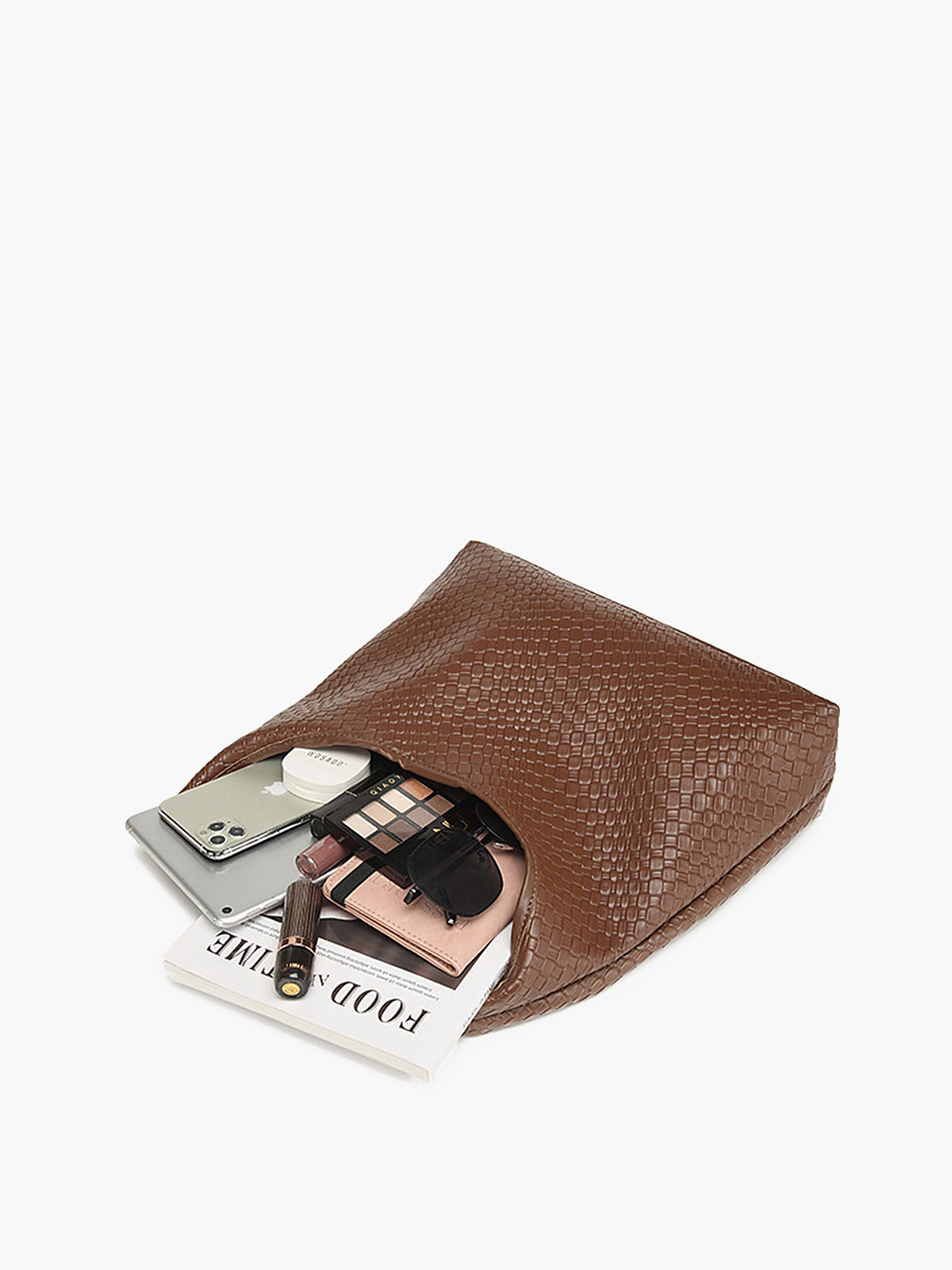 Grand Sac Bandoulière Tissé à Capacité Élevée