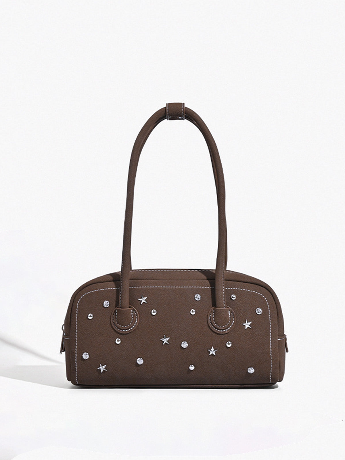 Sac à main en strass avec poignée supérieure