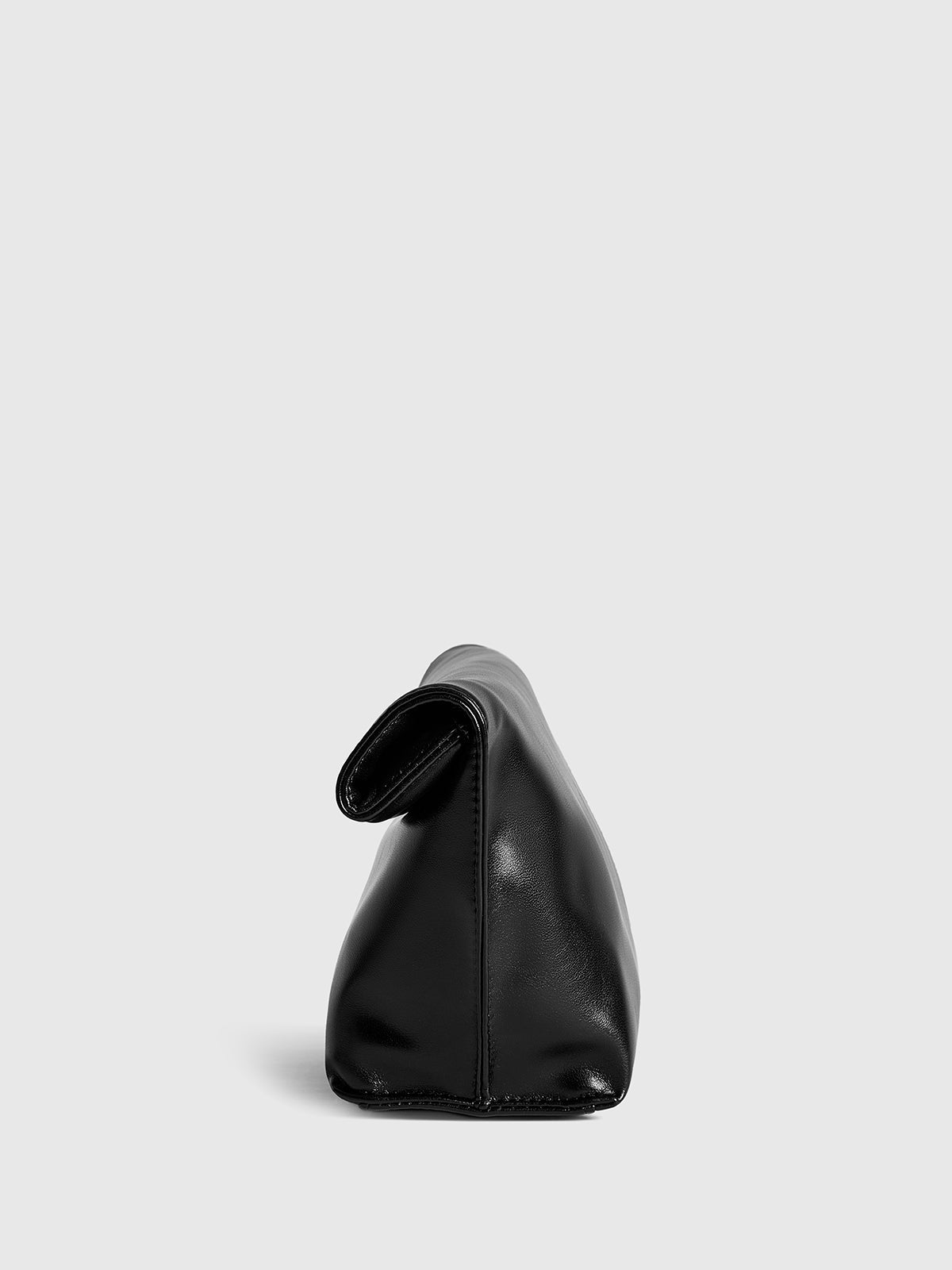 Mini Sac à Main Enveloppe à Bords Roulés - Style Minimaliste