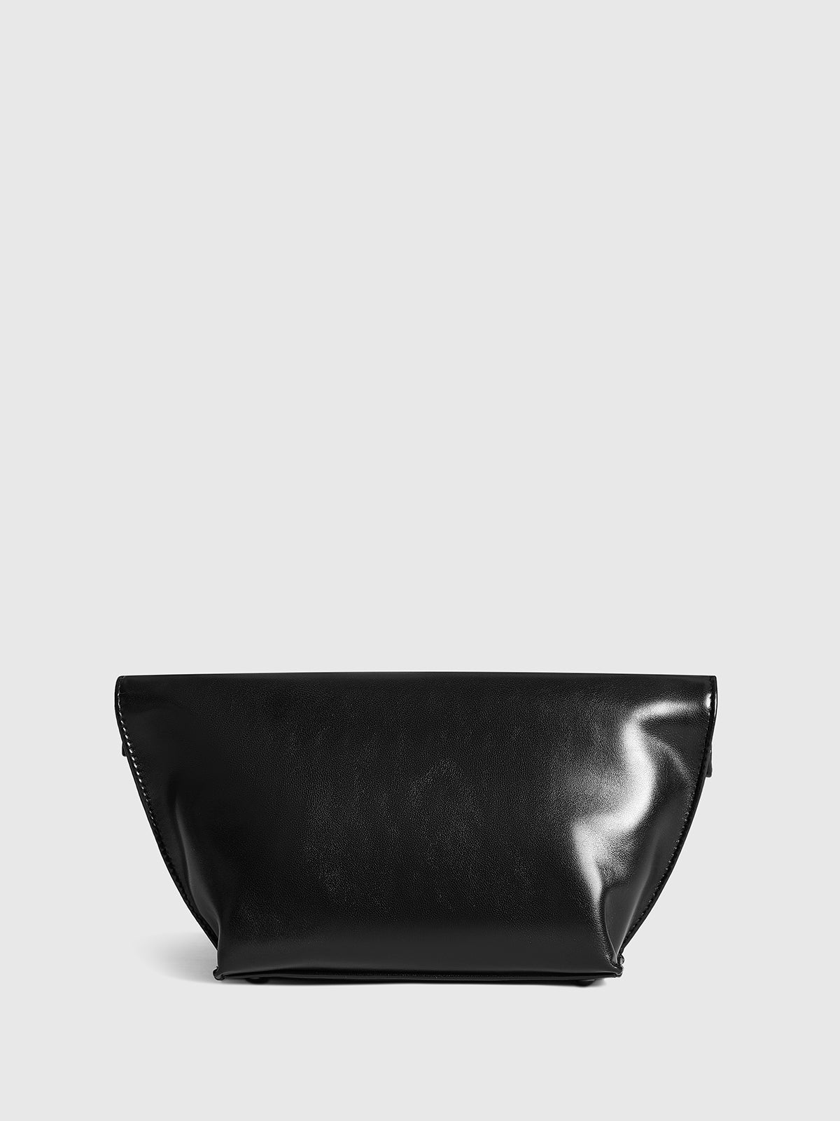 Mini Sac à Main Enveloppe à Bords Roulés - Style Minimaliste