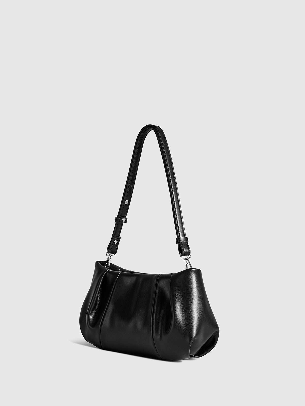 Sac à bandoulière en nuage plissé