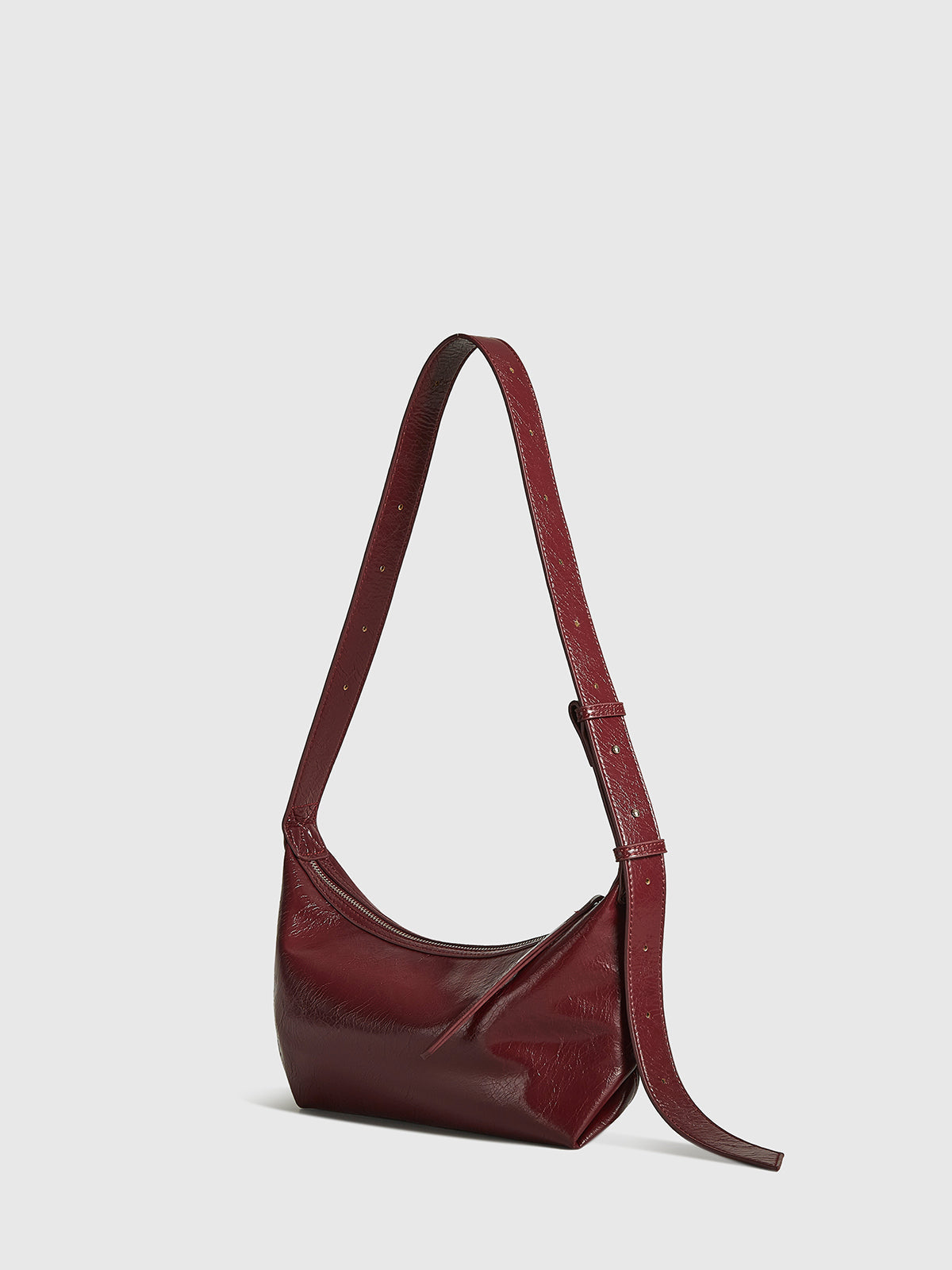 Sac avec fermeture éclair et sangle réglable