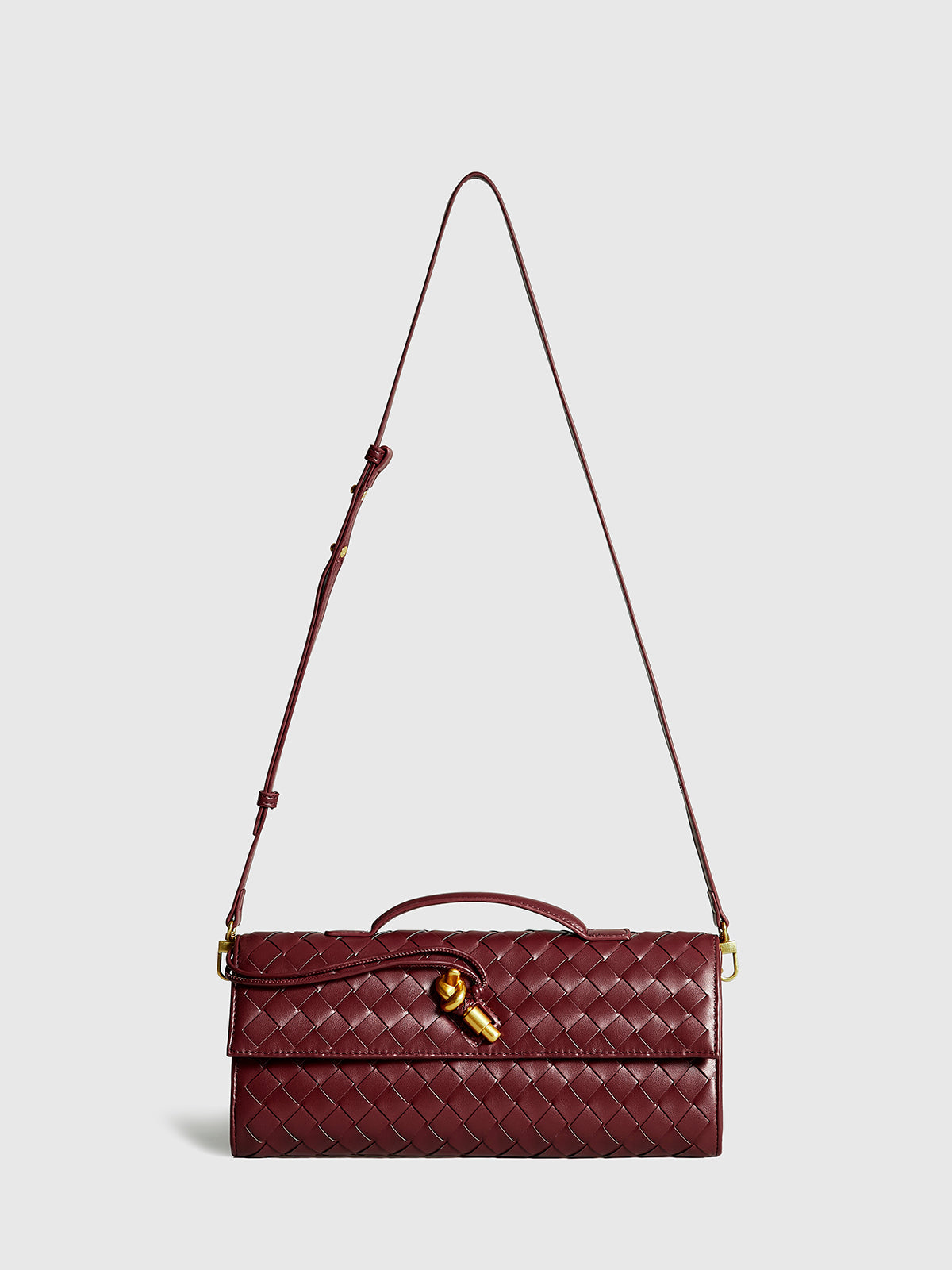 Sac bandoulière en toile avec rabat réversible