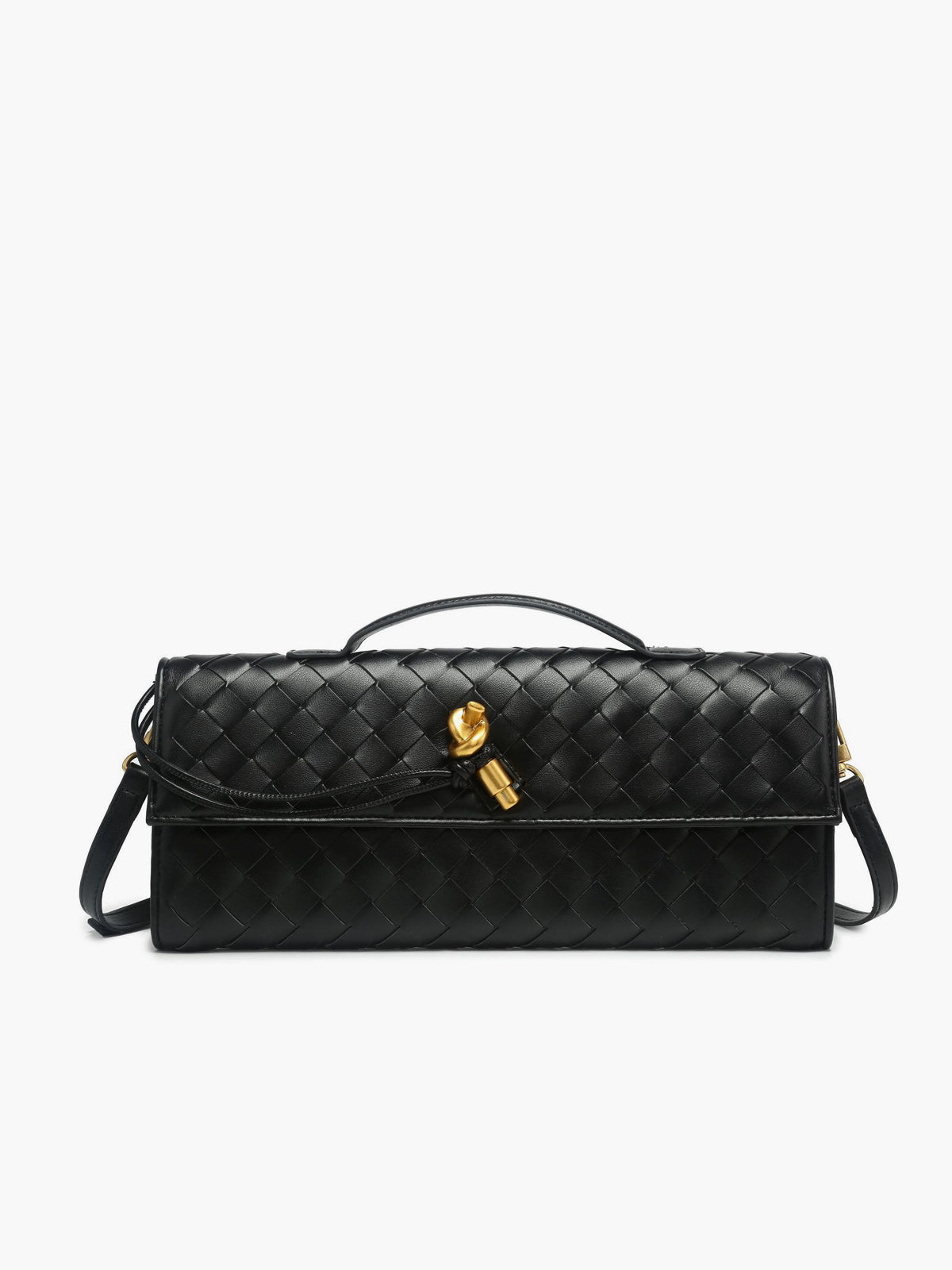 Sac bandoulière en toile avec rabat réversible