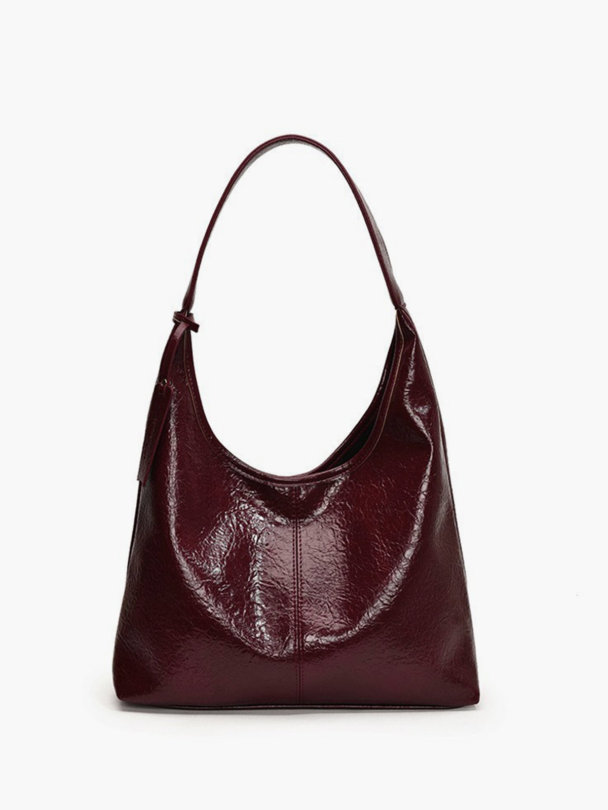 Sac hobo décontracté avec fermoir à bouton