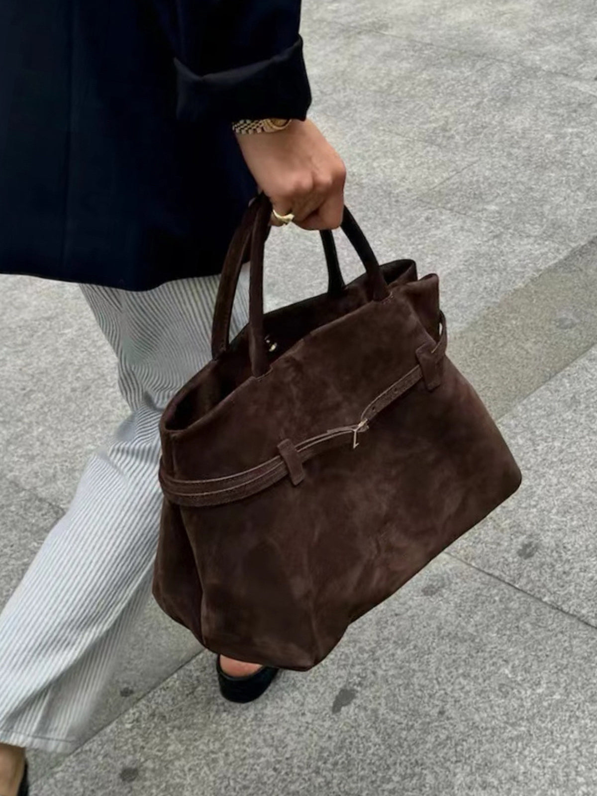 Sac à main vintage avec boucle