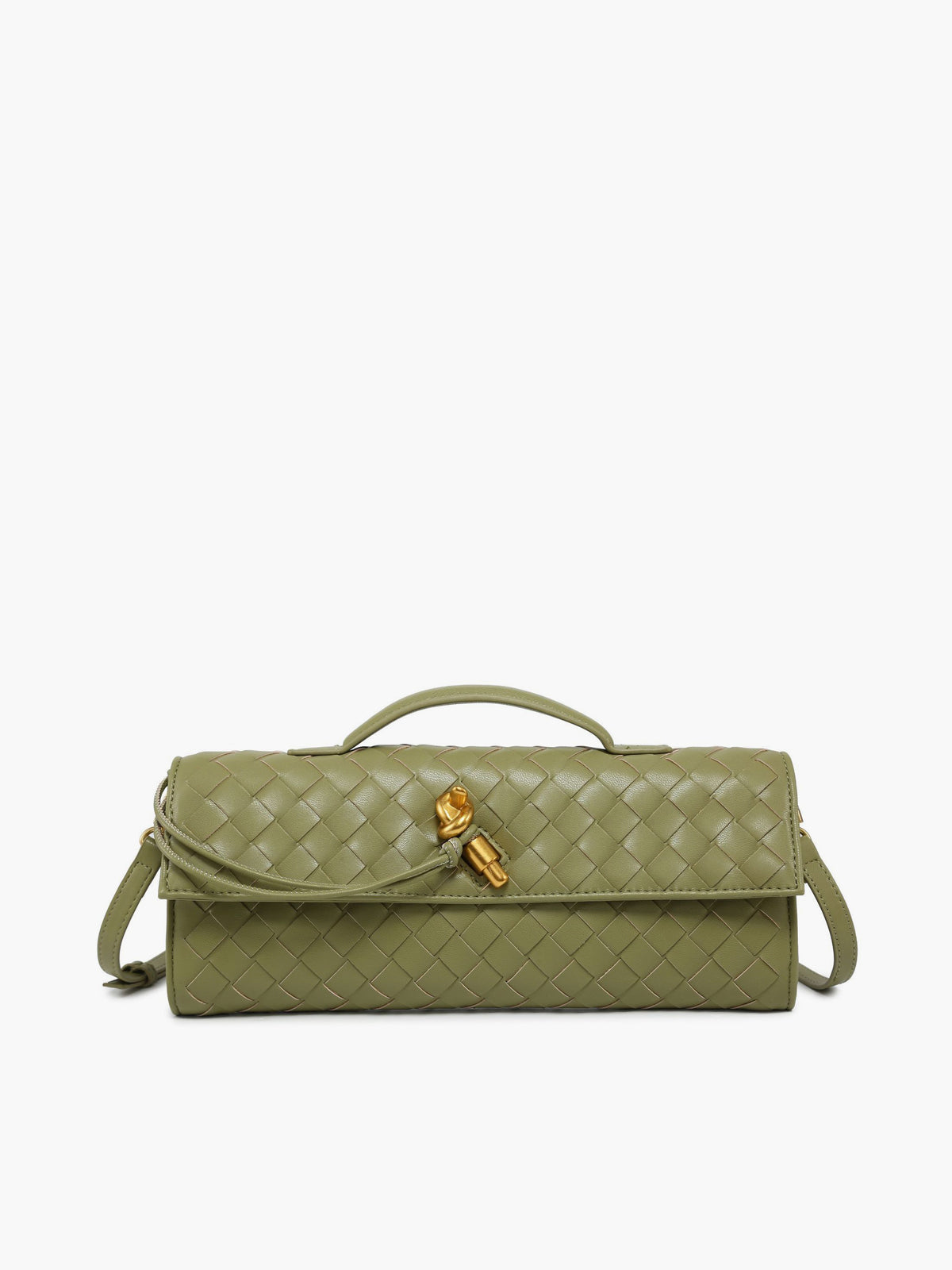 Sac bandoulière en toile avec rabat réversible