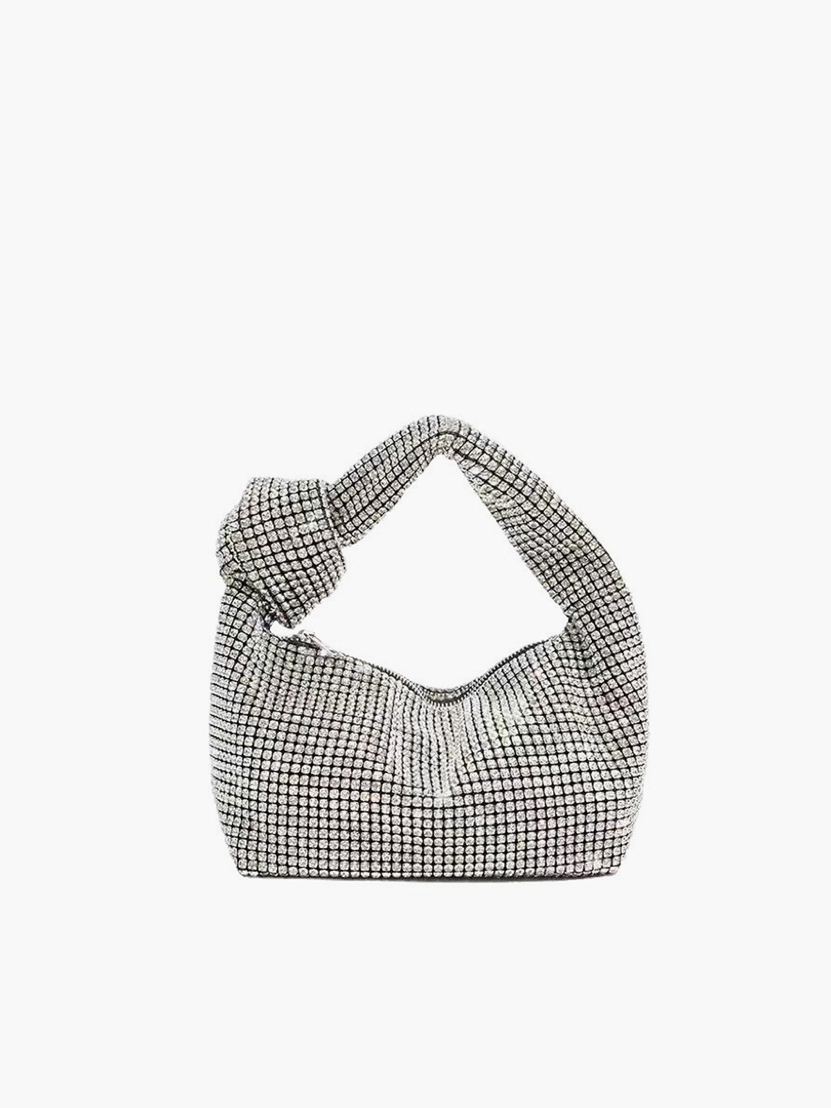 Sac arrondi orné de strass