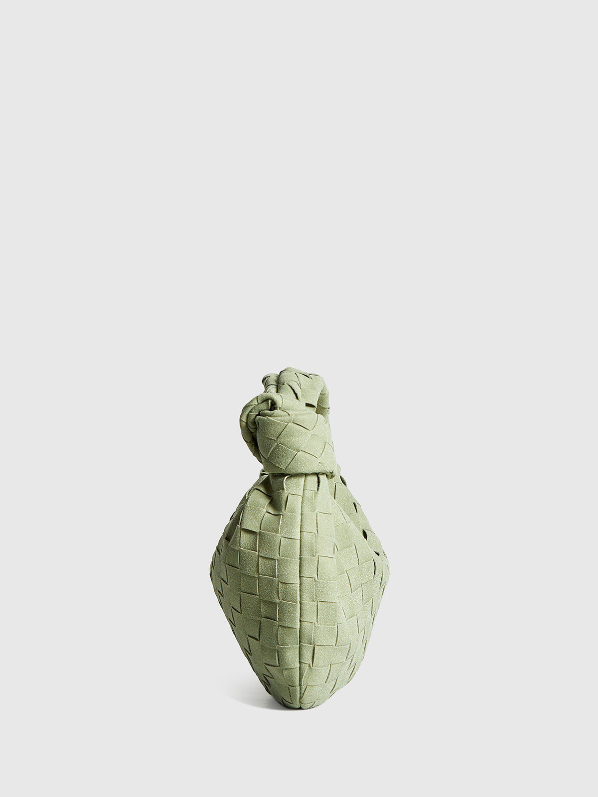 Sac tissé arrondi avec nœud