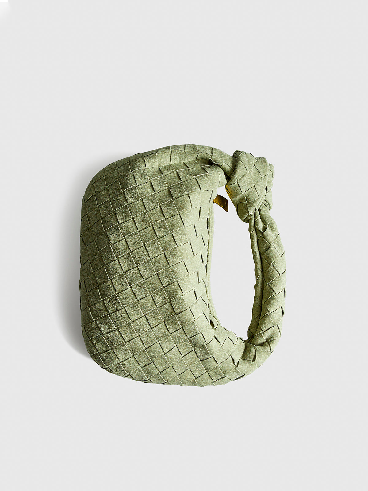 Sac tissé arrondi avec nœud