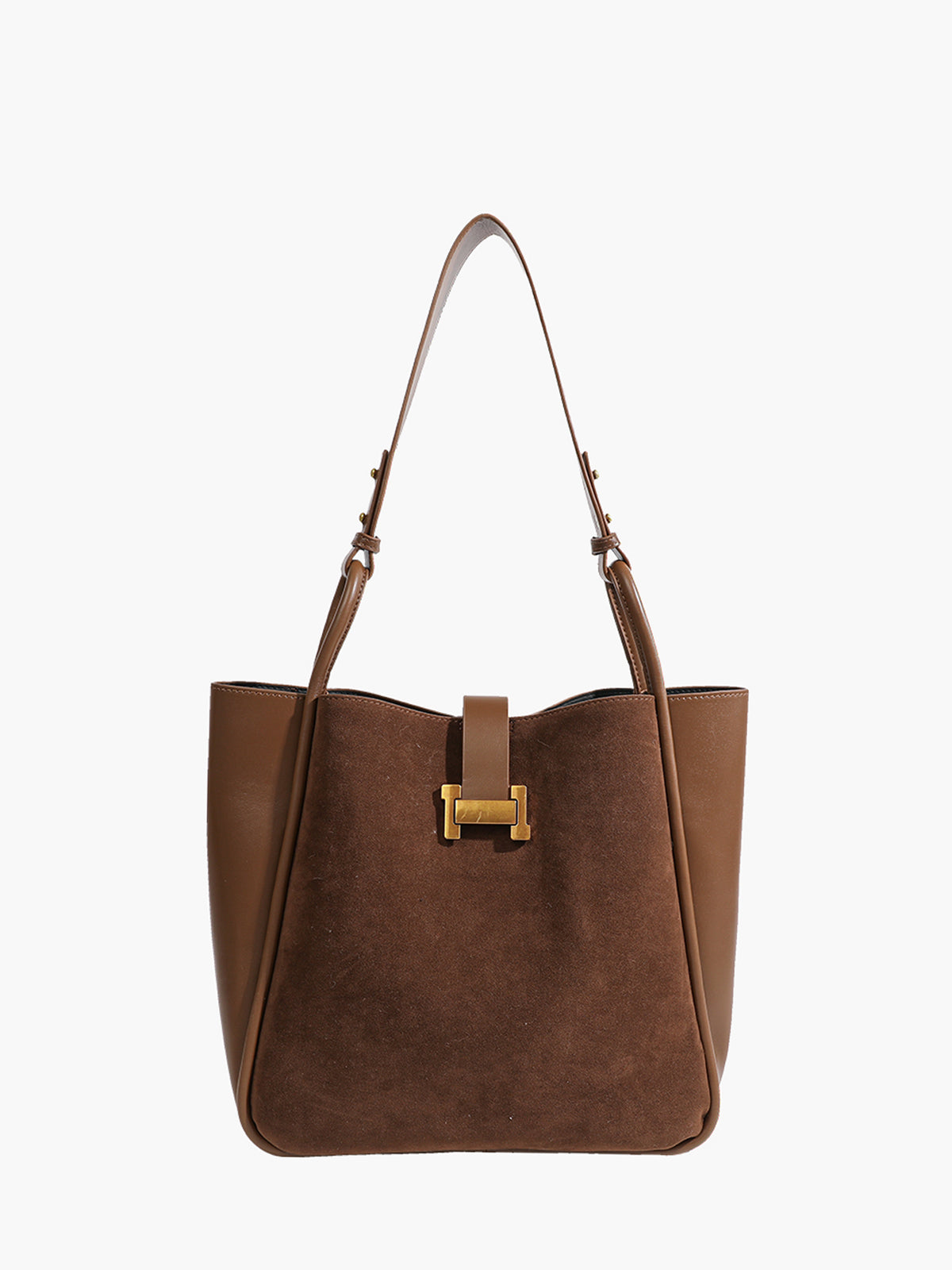 Sac fourre-tout avec accents métalliques