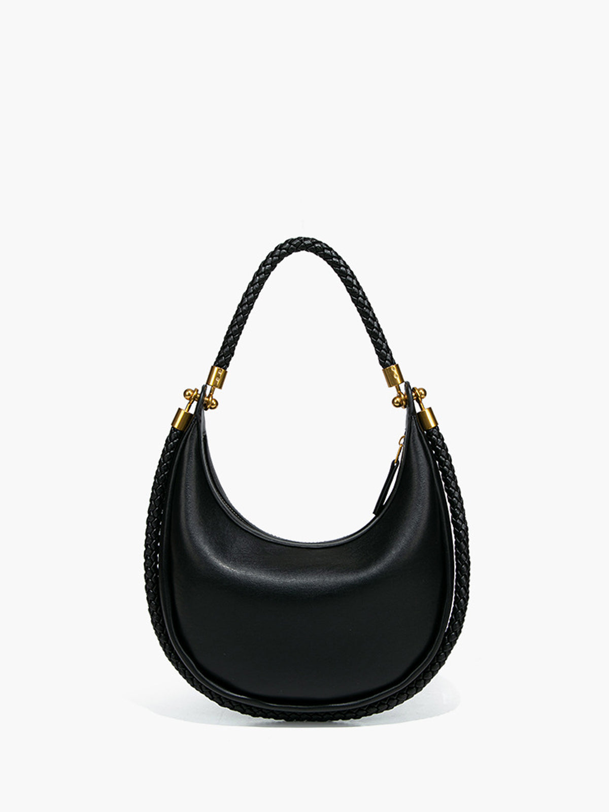Tote Sac Croissant avec Poignée Tissée