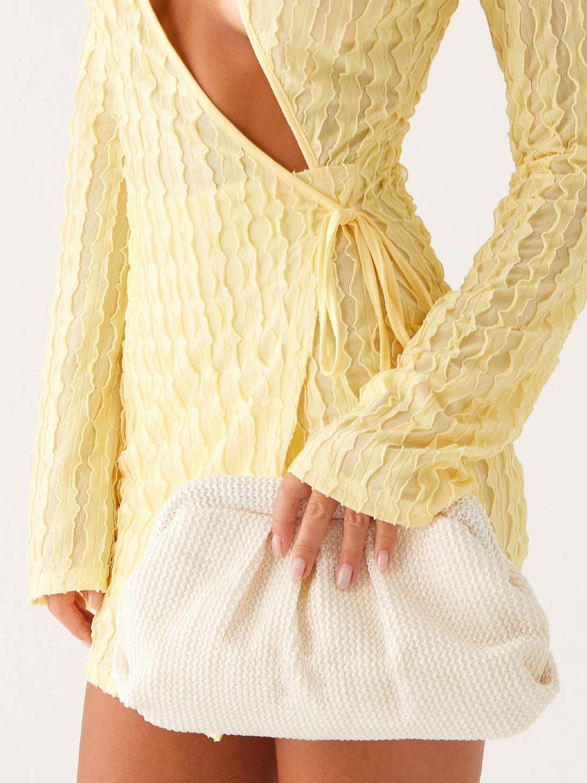 Woven Clutch Bag