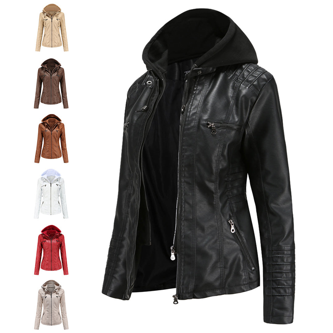 BARBARA - Veste en cuir légère pour femmes