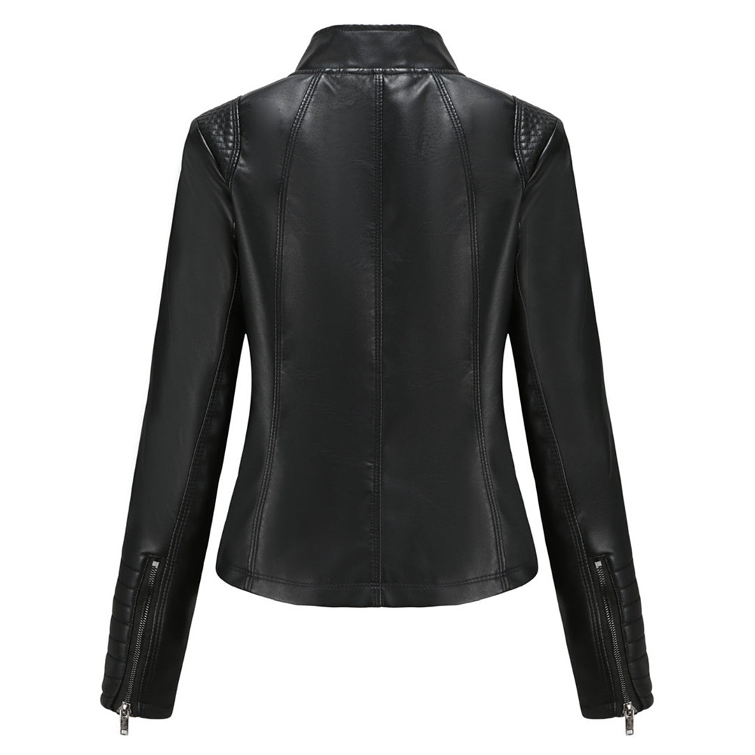 MARIJA - Élégante Veste d'Été en Cuir