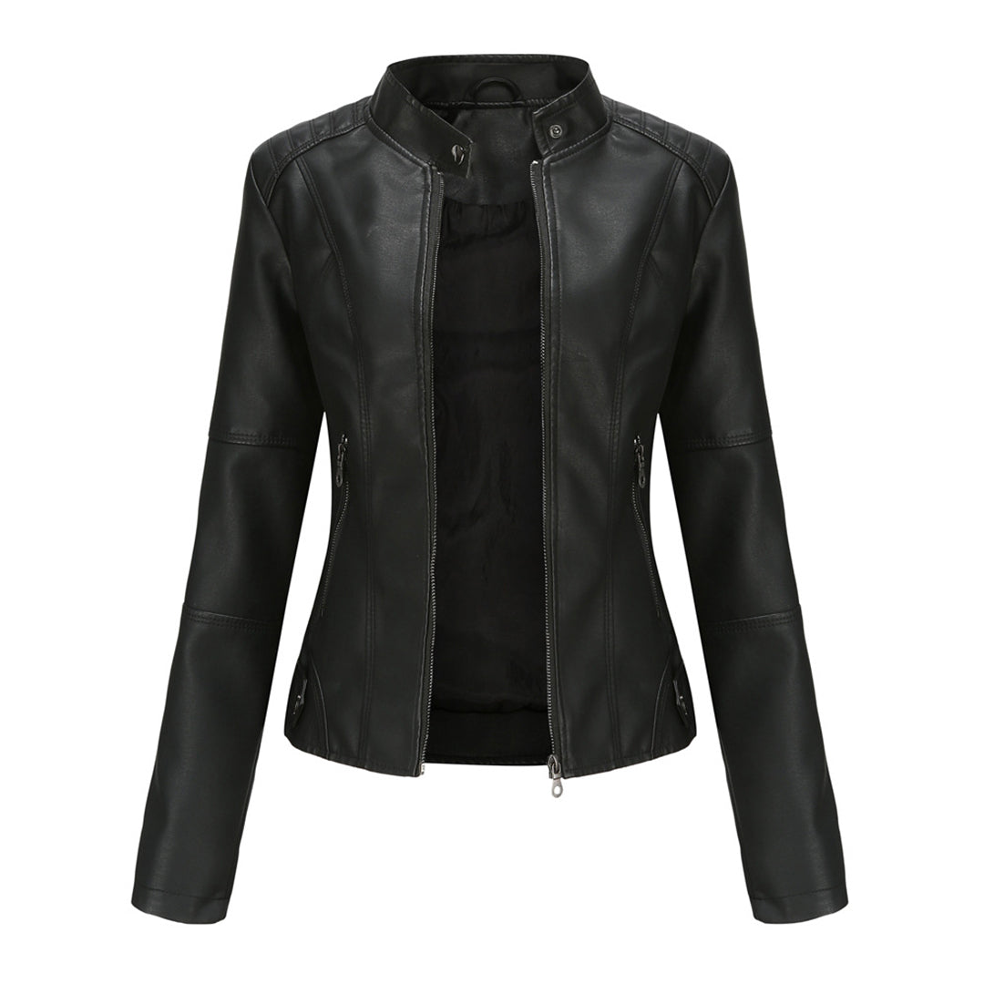 Milena - Élégante Veste d'Été en Cuir