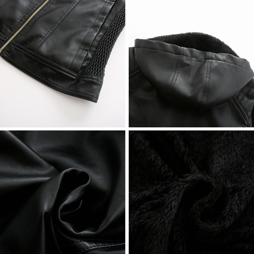 MIRJETE - Élégante Veste d'Été en Cuir