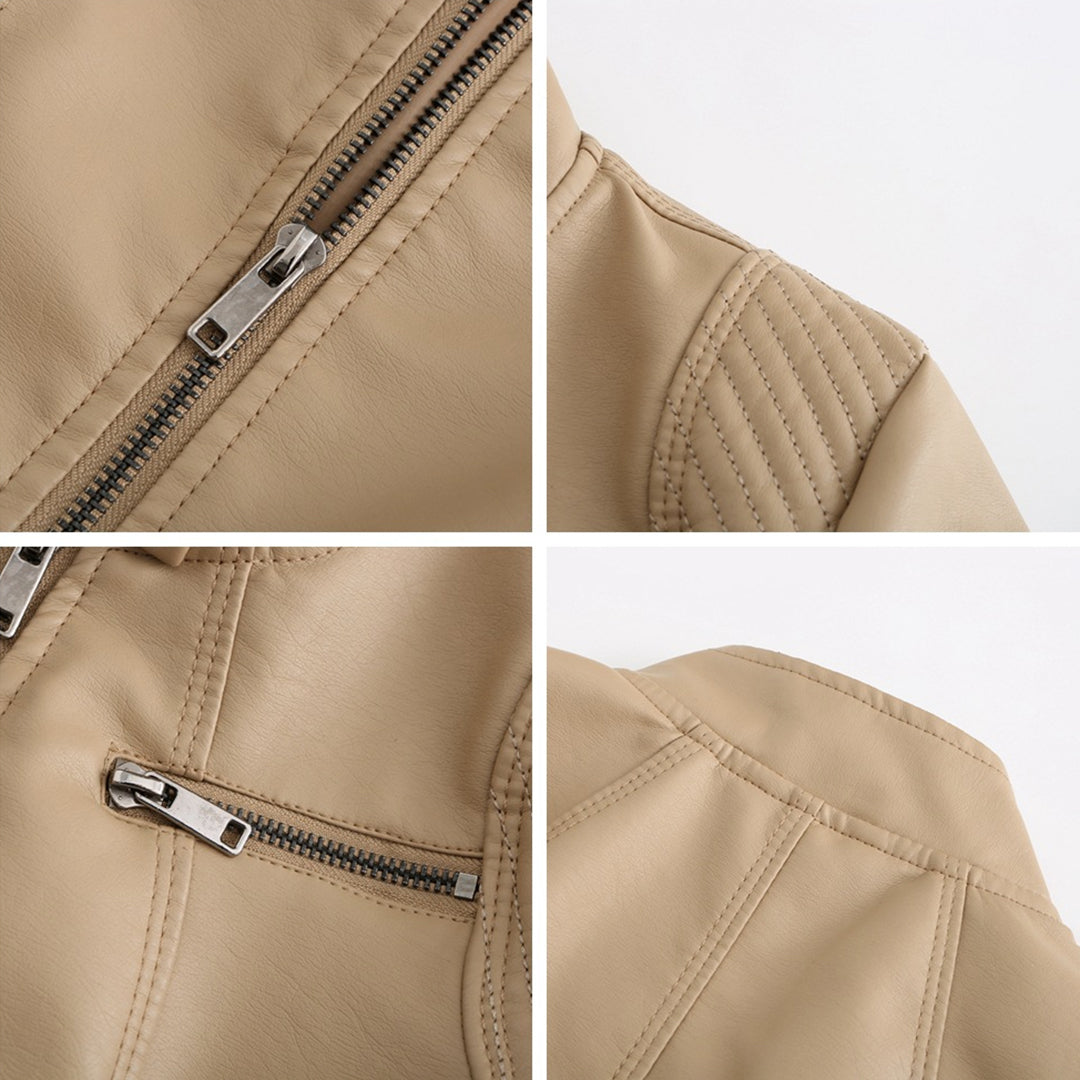 MARIJA - Élégante Veste d'Été en Cuir