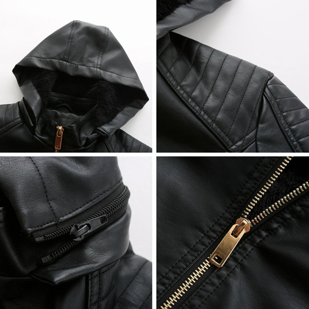 MIRJETE - Élégante Veste d'Été en Cuir