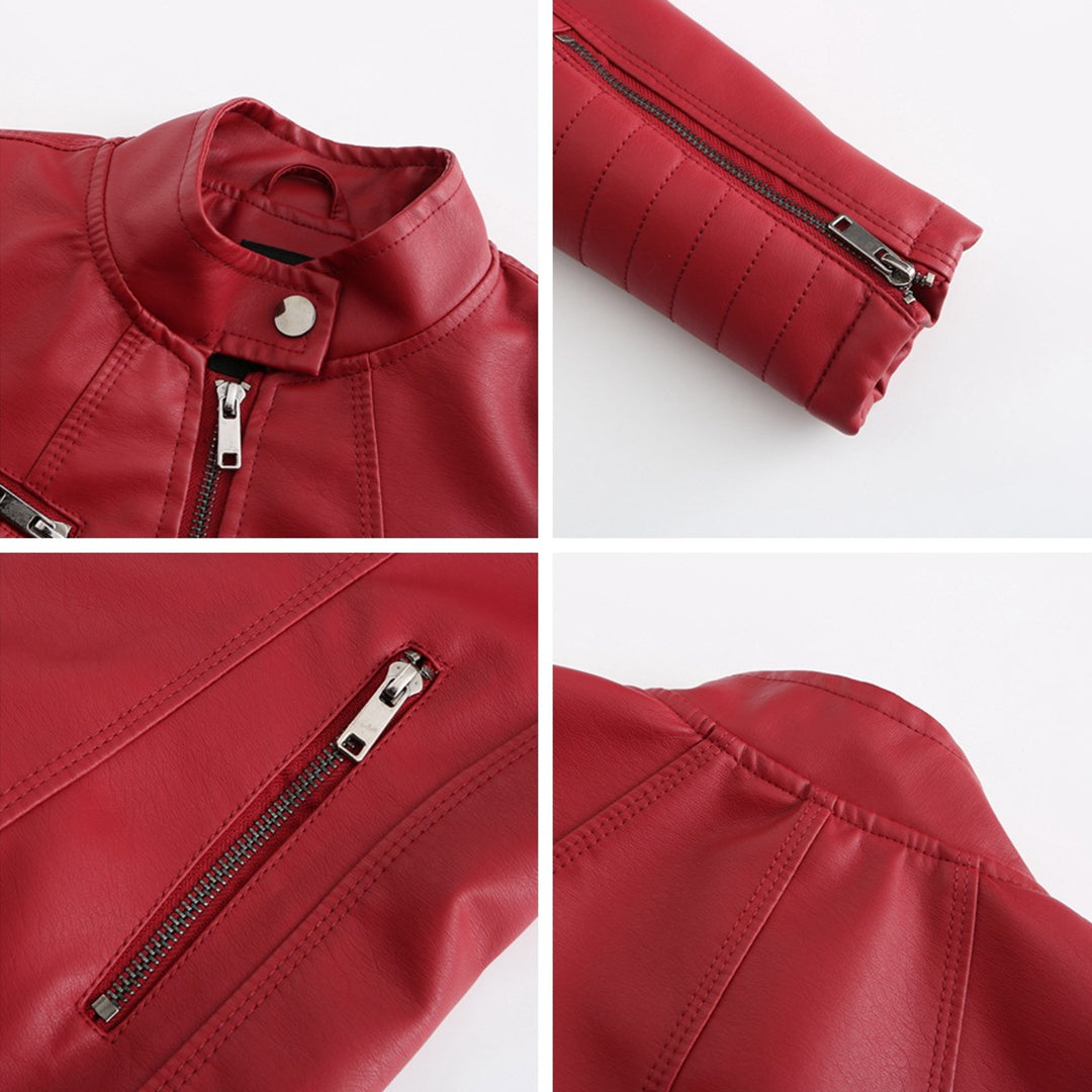MARIJA - Élégante Veste d'Été en Cuir