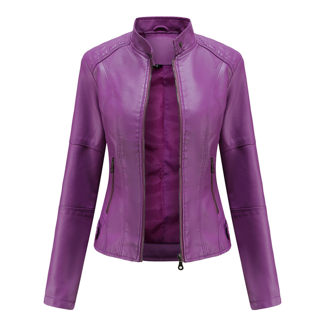 Milena - Élégante Veste d'Été en Cuir