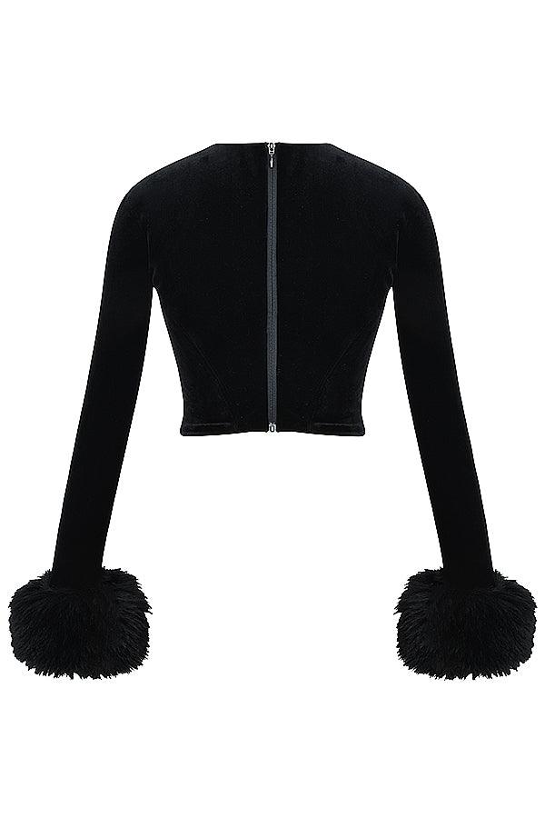 Corset Malu en velours